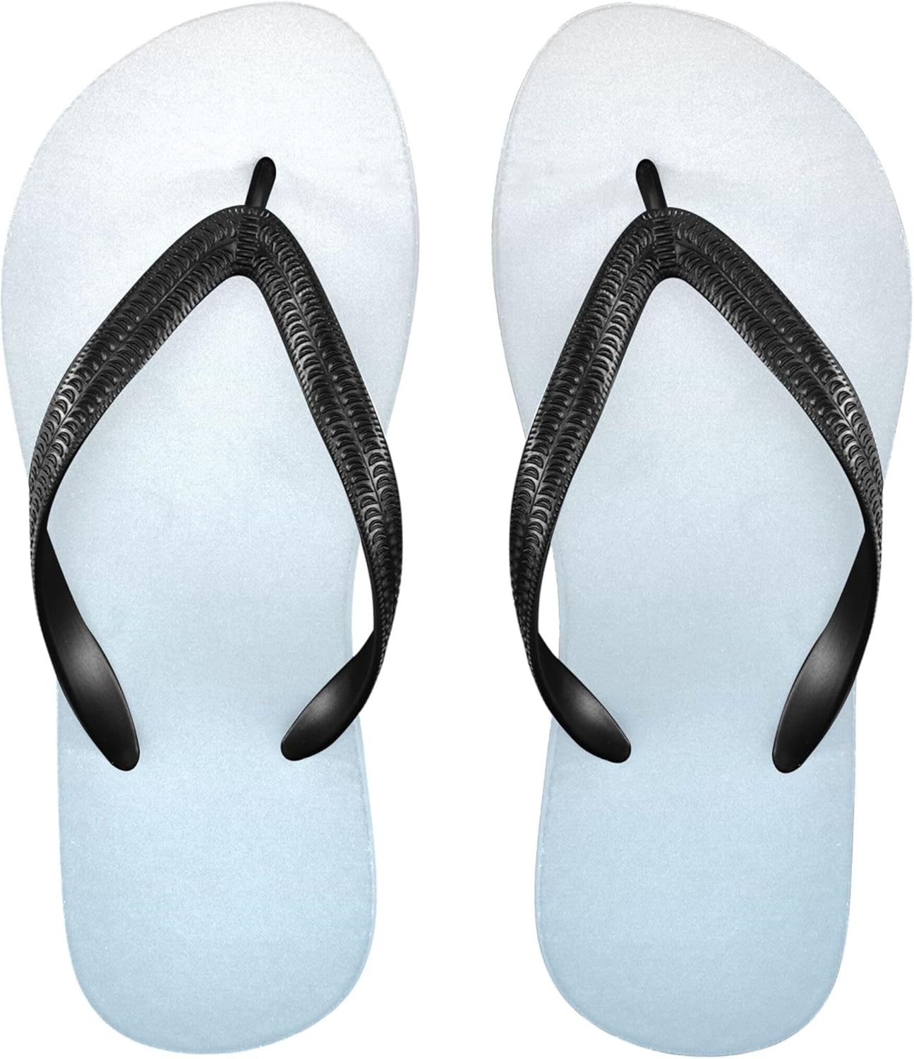 

Женские/мужские шлепанцы UMIRIKO Gradient Ice Blue, домашние тапочки, для отеля, спа, спальни, путешествий и пляжа