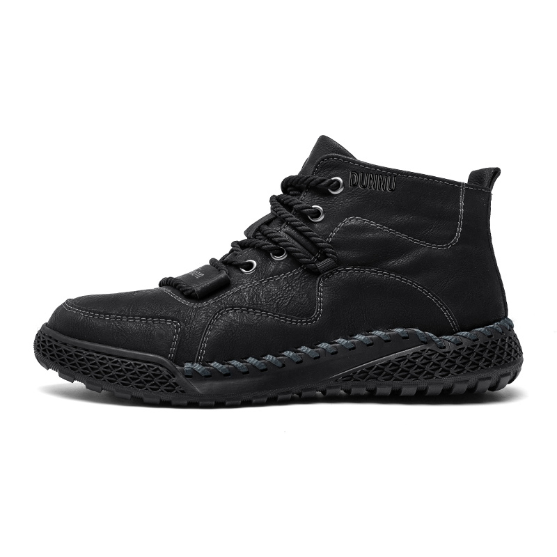

Dunnu Короткие ботинки мартинсы мужские черные черные (с подкладкой), цвет Black Padded