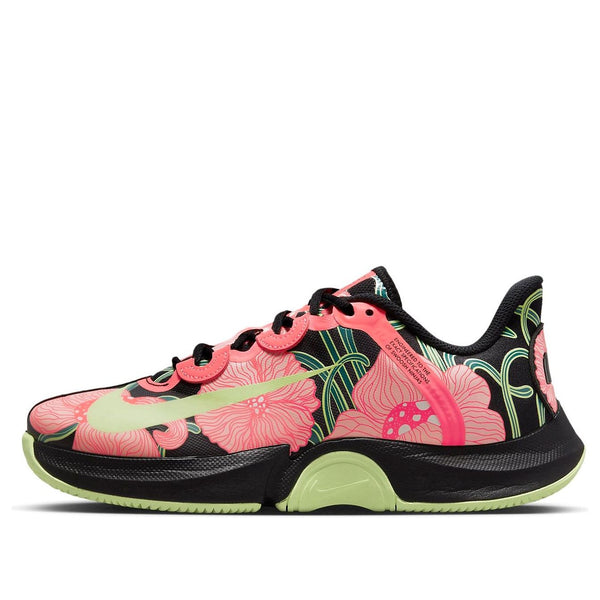 Кроссовки court air zoom gp turbo hc premium 'naomi osaka art nouveau floral' Nike, черный