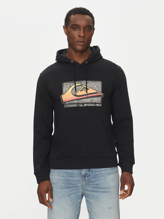 

Толстовка обычного кроя EQYFT05094 Quiksilver, черный