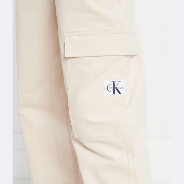 Брюки стандартного кроя Calvin Klein, бежевый — фото 2