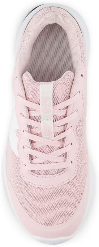 Детские кроссовки New Balance Dynasoft 578 V1 на шнуровке (унисекс), белый/розовый — фото 4
