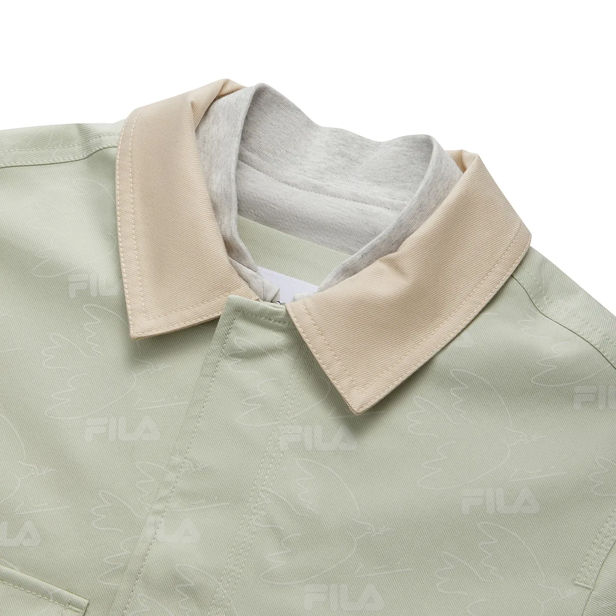 FILA KIDS Куртка X Pablo Picasso Wild Gray Green Kids' — фото 4