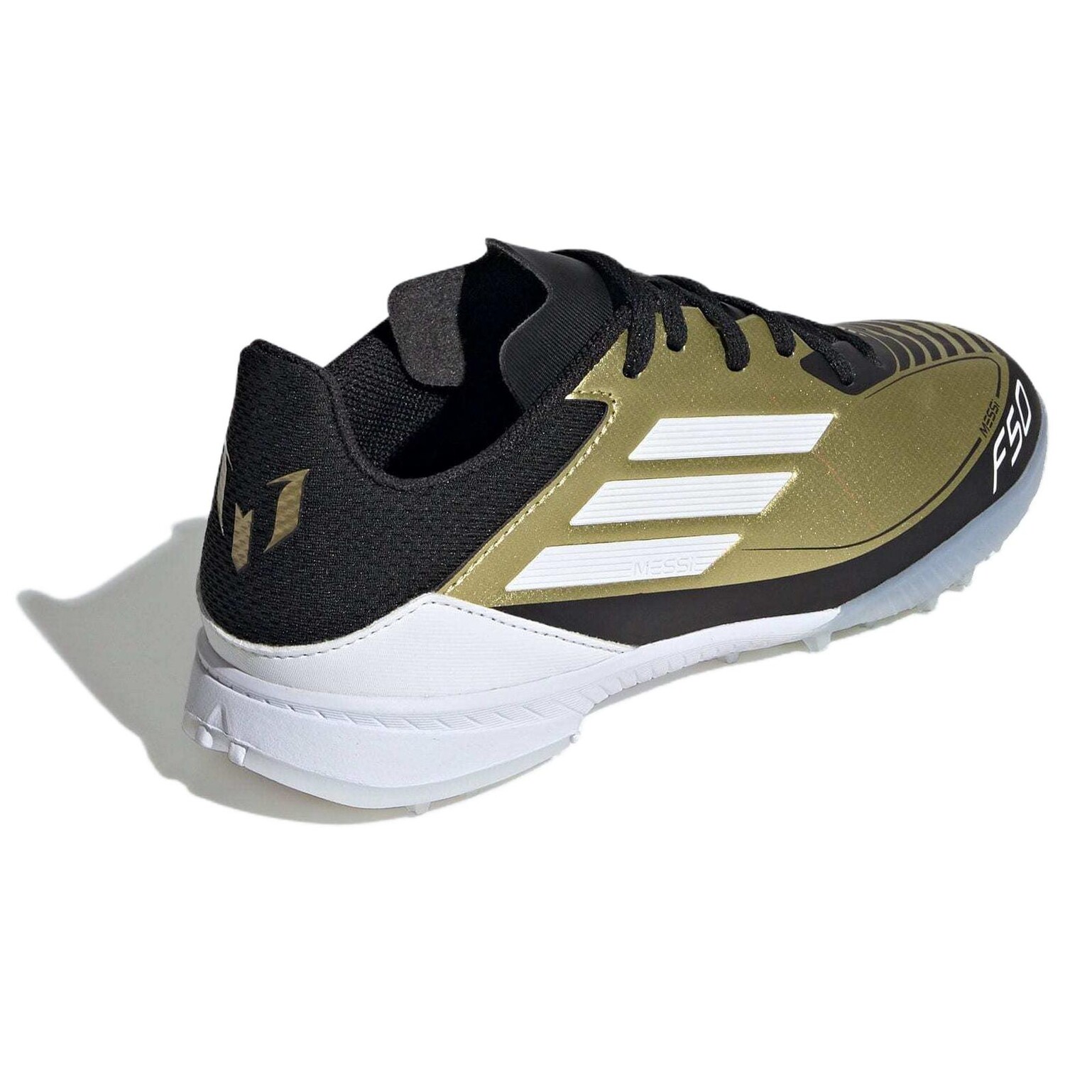 Adizero F50 Messi League TF K 'Triunfo Dorado' Adidas, черный — фото 3