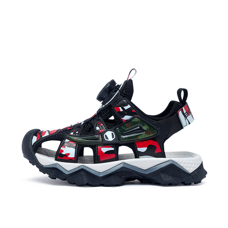 

Детские сандалии для подростков BIG WASP, черный/красный