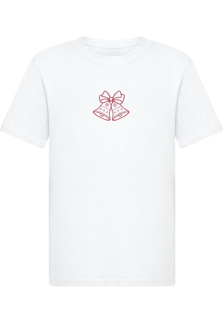 

Футболка Merchcode Shirt Christmas Bells, белый
