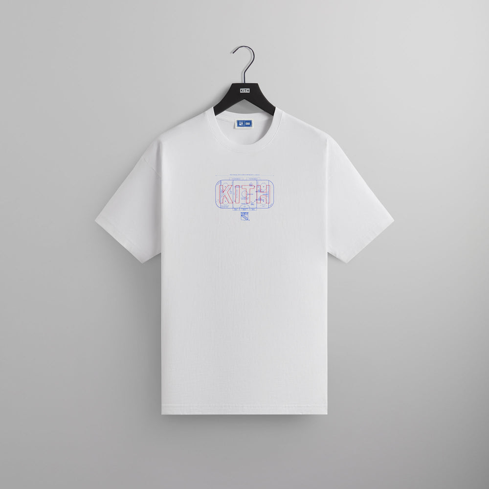 

Футболка Kith for the New York Rangers Rink Vintage Tee, белый
