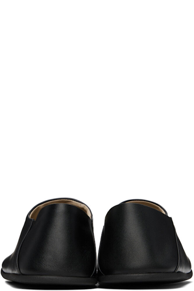 Эксклюзивные черные туфли-лоферы SSENSE Big Bootie Mule CHRISTEN — фото 2