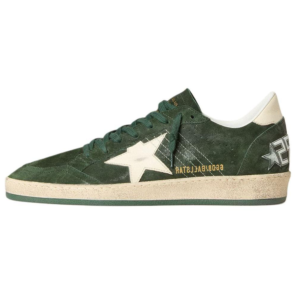 

Golden Goose Кроссовки Ball Star Low Top для скейтбординга, мужские, зеленые