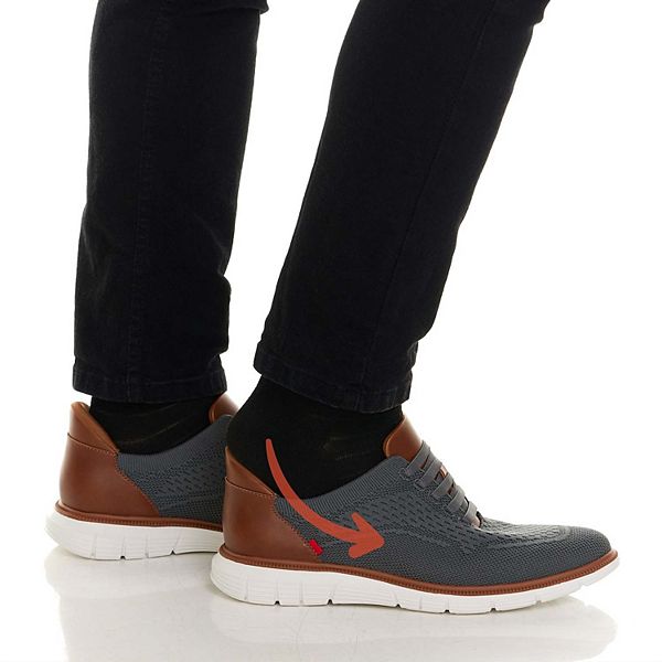 Мужские оксфорды Charles Ave с технологией Hands Free Slip On и легкой сетчатой конструкцией. Marc Joseph New York, White — фото 2
