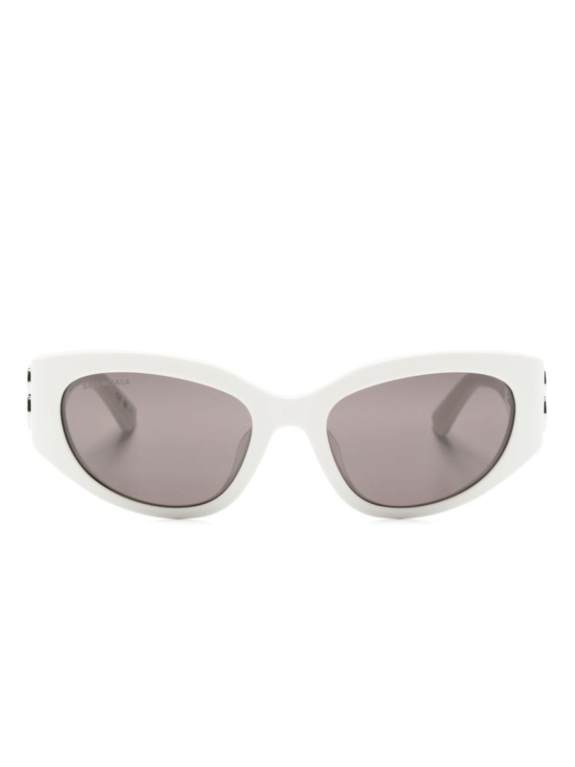 

Balenciaga Eyewear солнцезащитные очки Bossy в круглой оправе, белый