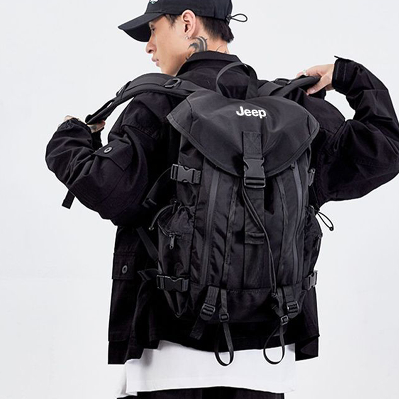 

Jeep Нейлоновый рюкзак Unisex Black