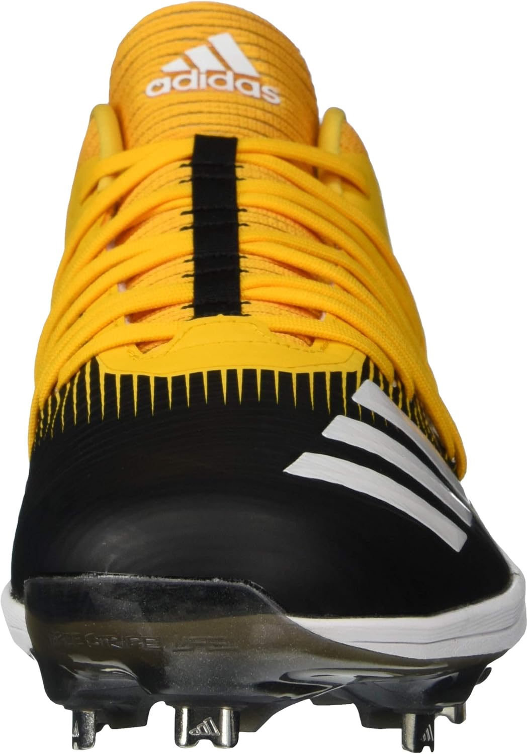 Бейсбольные бутсы для мужчин Adidas Afterburner 6, золотой/белый/черный — фото 2