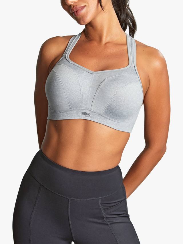 

Спортивный бюстгальтер Power с косточками Panache, Grey Marl