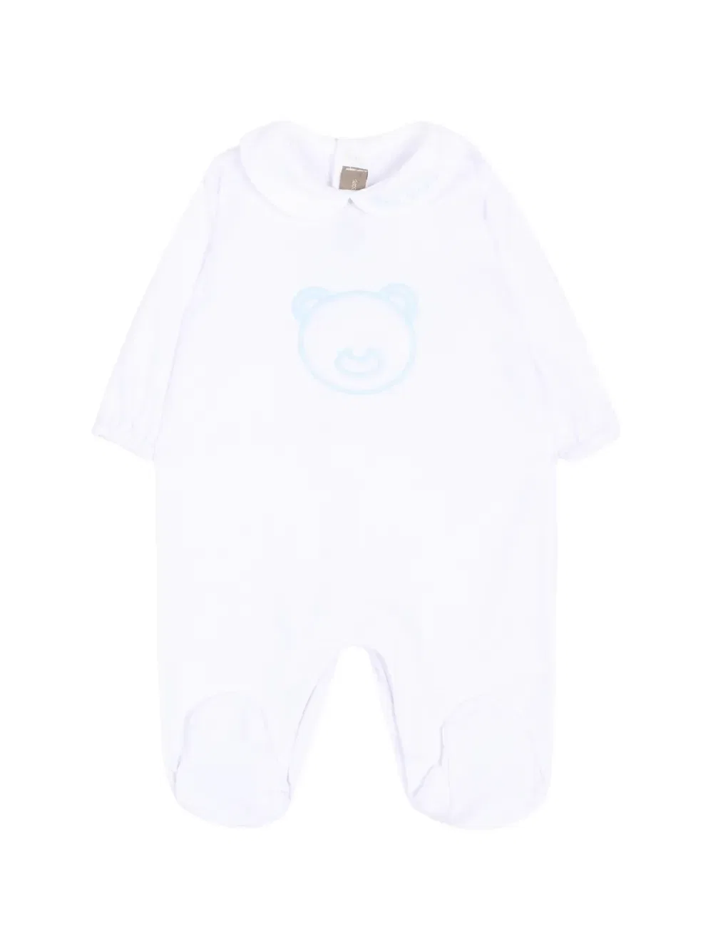 Комбинезон для новорожденного с узором Little Bear, белый