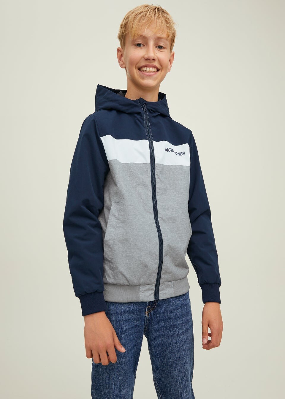 

Jack and Jones Темно-синяя куртка-бомбер Junior (6–16 лет), Синий, Jack and Jones Темно-синяя куртка-бомбер Junior (6–16 лет)