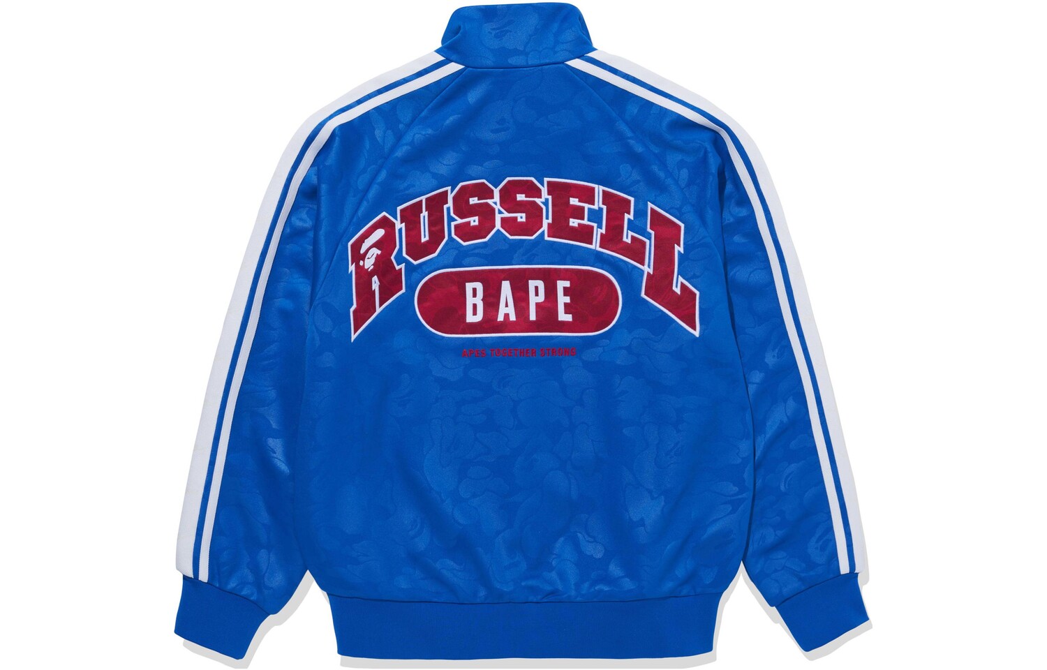 Спортивная куртка BAPE X Russell A Bathing Ape, красный — фото 2