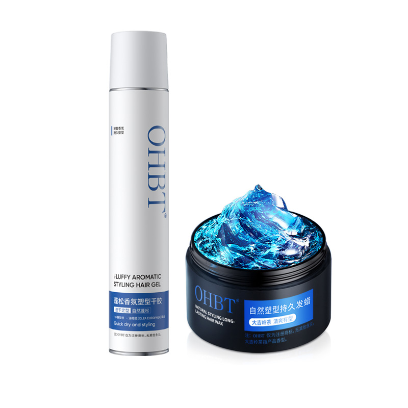 

Мужская натуральная стайлинговая глина для волос долговременной фиксации 100g OHBT