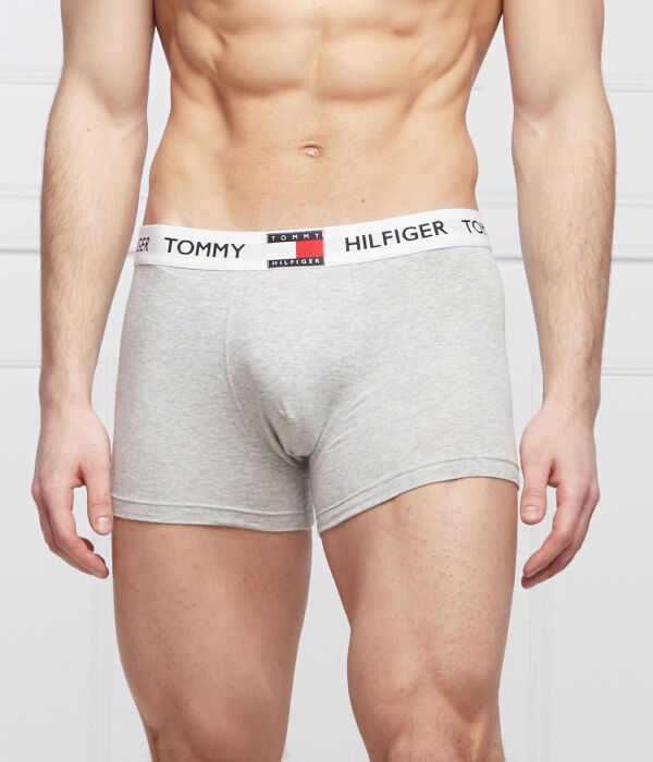 

Боксеры Tommy Hilfiger хлопковые с логотипом, серый