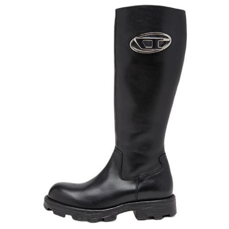 DIESEL Сапоги женские OVAL D Series, черные, до колена