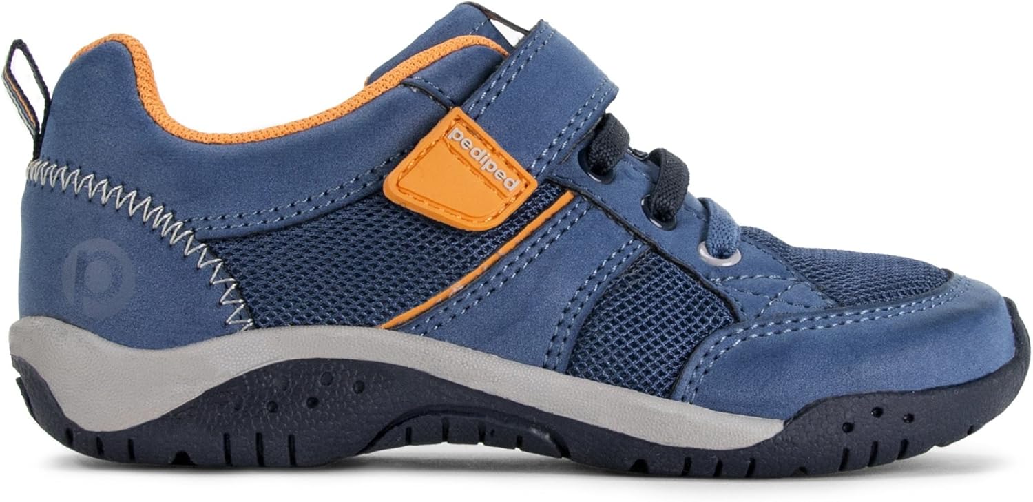 Детские кроссовки Pediped Flex Justice унисекс, темно-синий — фото 2