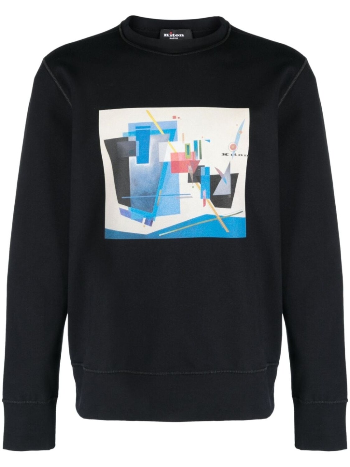 

Kiton толстовка с логотипом, черный