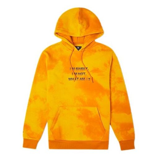 

Толстовка Men's Converse Tie Dye Gradient Casual Sports Pullover Yellow, желтый