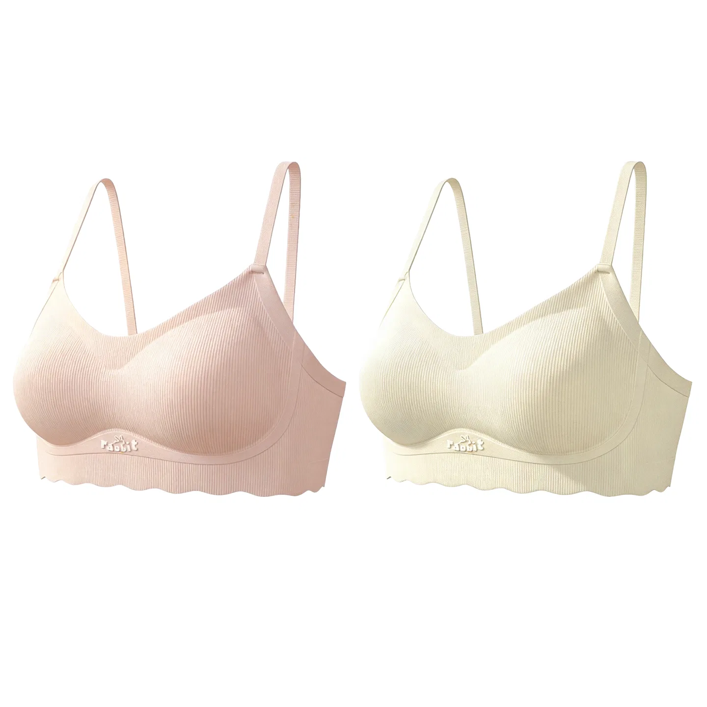 Детский топ-майка для девочек хлопковый Red bean, Champagne+Light Purple — фото 3