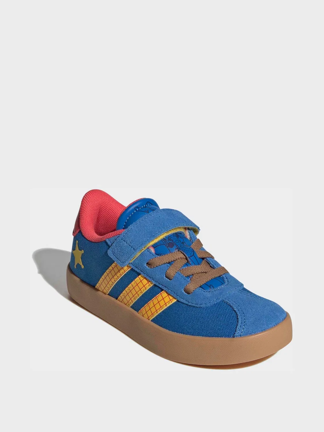 Кроссовки Pixar Toy Story VL Court 3.0 adidas, синие — фото 3