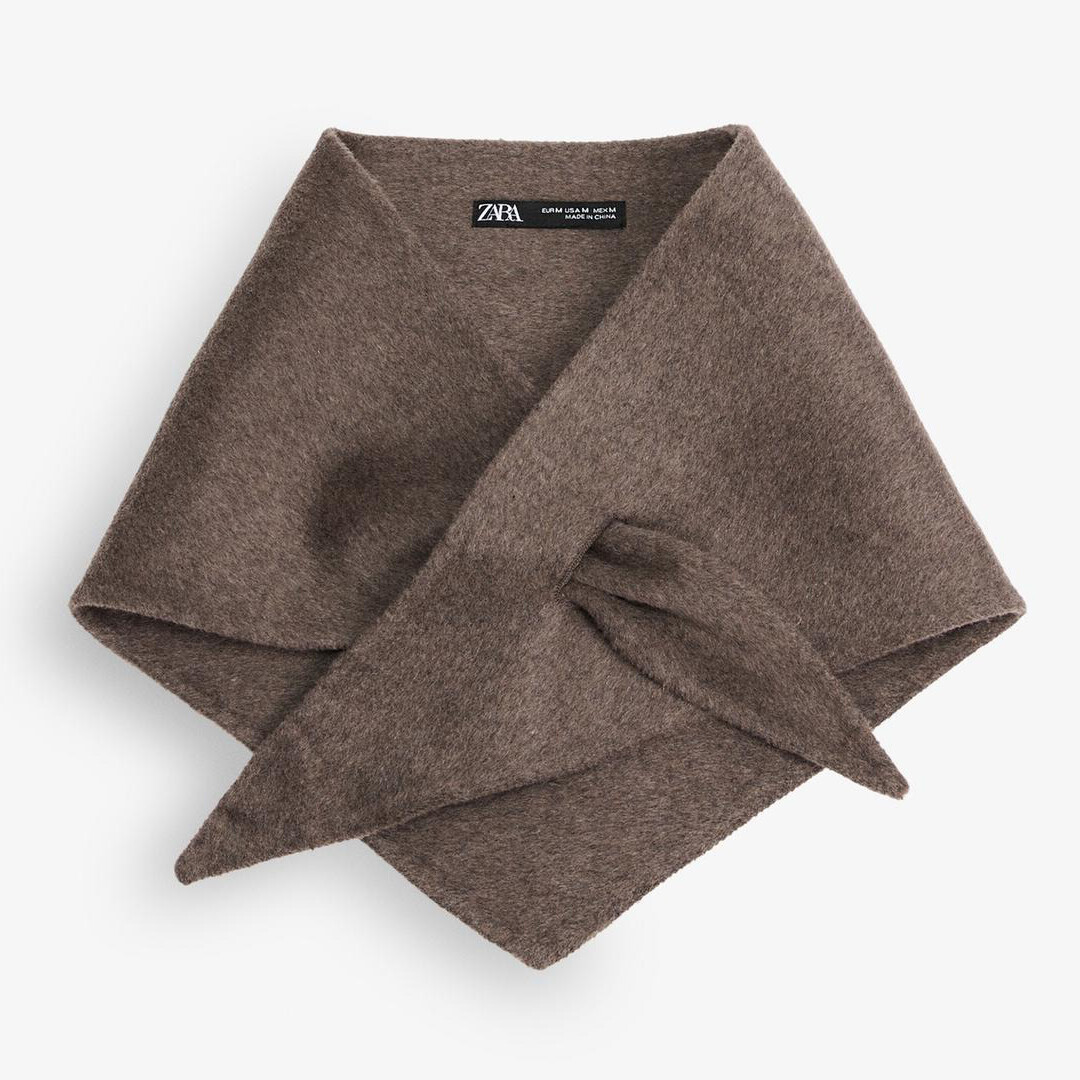 

Бандана Zara by Carlyne Cerf Wool, бежево-коричневый