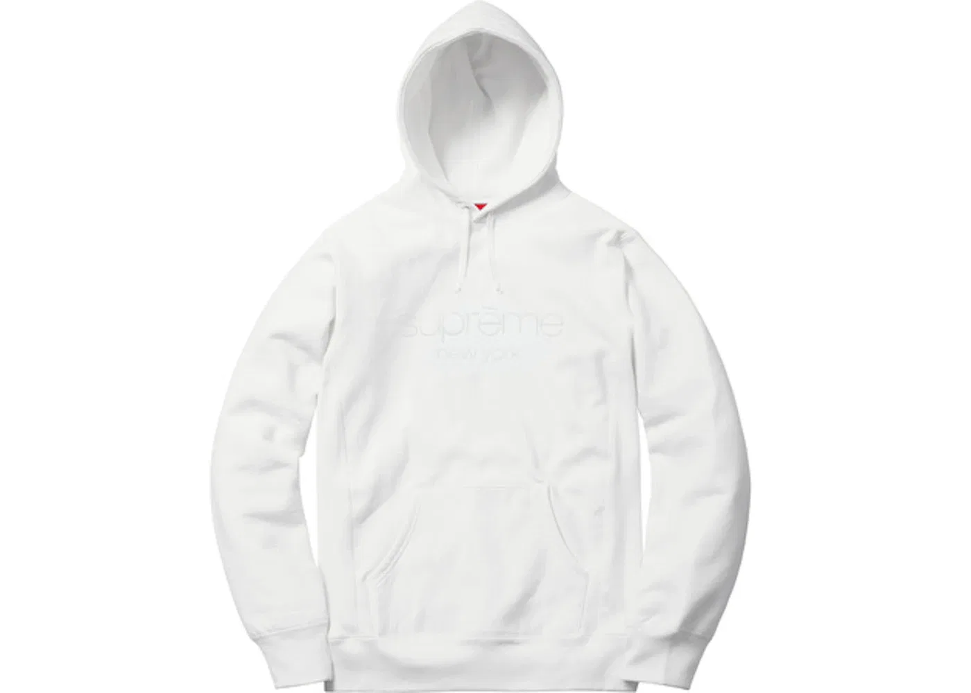 Мужской худи с принтом Supreme Hoodie, White