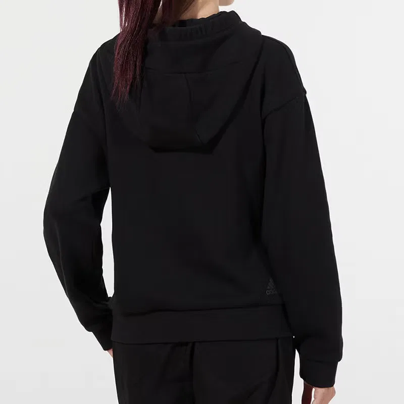 Свитшот с длинным рукавом Str W Adidas, черный — фото 3