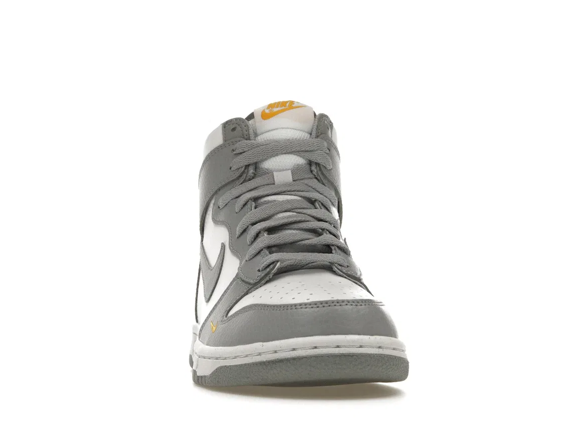 Детские кроссовки Lifestyle Nike Dunk High Next Nature Nike, Wolf Grey/Wolf Grey/White — фото 2