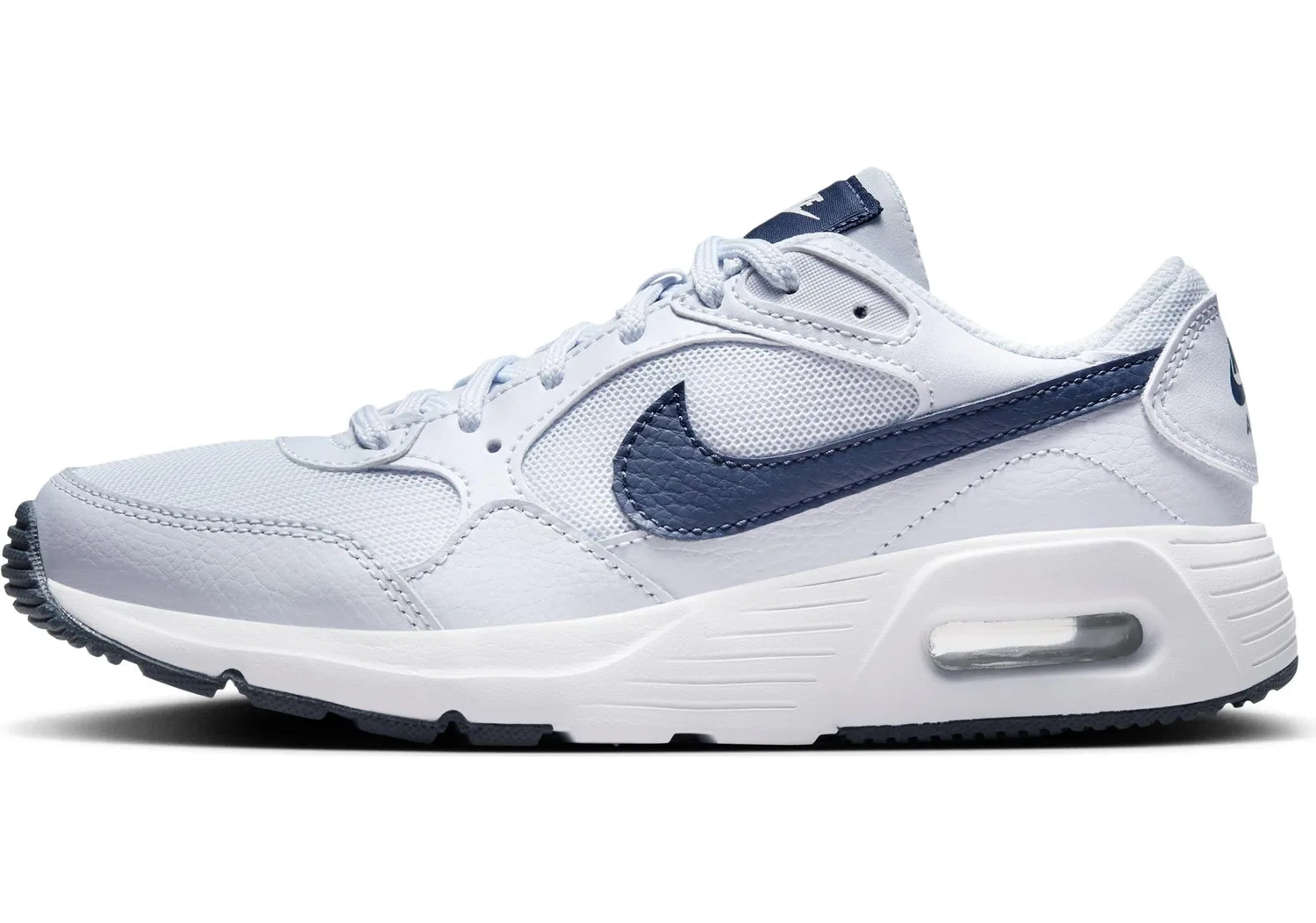 Детские кроссовки для мальчиков с шнуровкой Air Max Sc NIKE, Light Blue Dark Blue