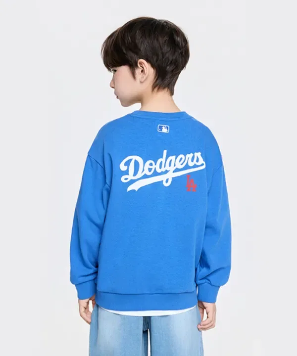 Свитшот с логотипом, SPORTIVE BASIC, Mlb Kids, кобальтово-синий — фото 2