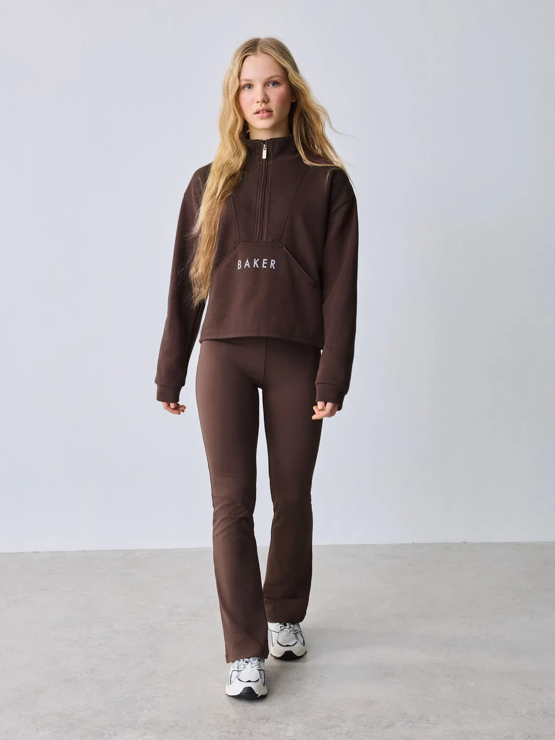Спортивный костюм из двух предметов Baker by Ted Baker, шоколадный