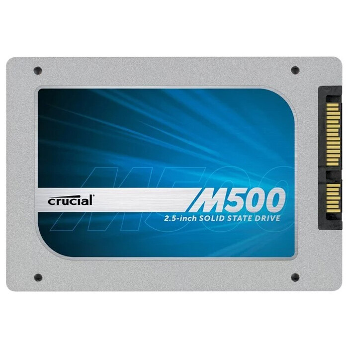 

Твердотельный накопитель Crucial M500 480 ГБ SSD 2.5"
