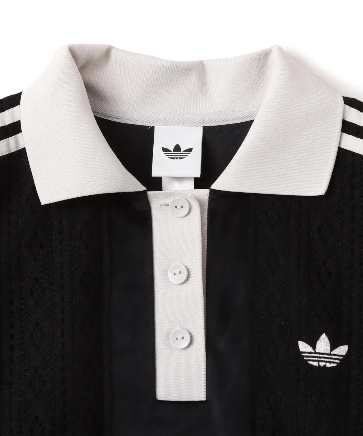 Женский лонгслив oversize с принтом Winterized Adidas, Black — фото 3