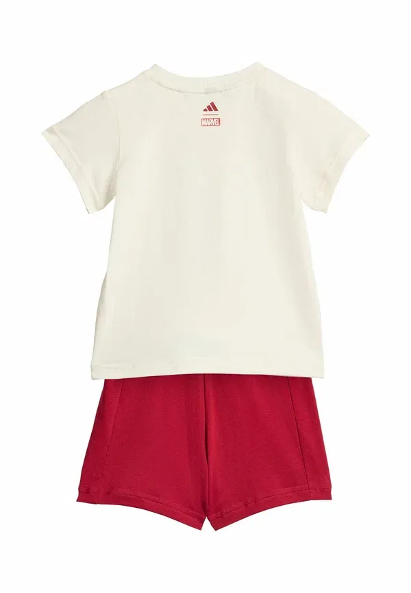 Шорты Adidas Sportswear, бордовый/кремовый — фото 2