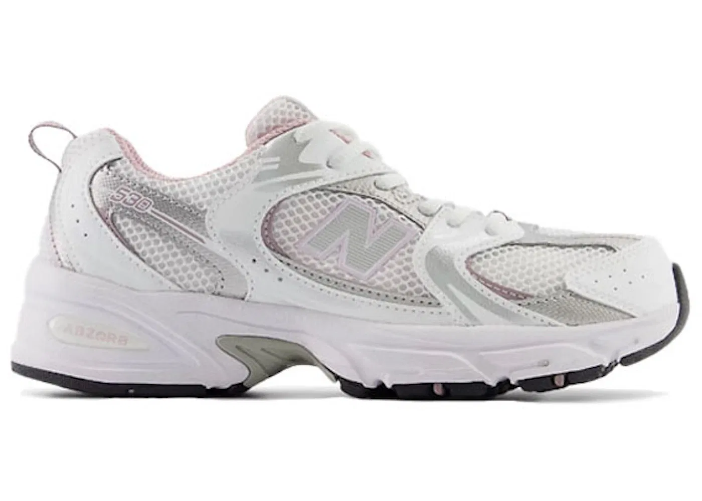 Детские кроссовки Lifestyle New Balance 530, White Mid Century Pink