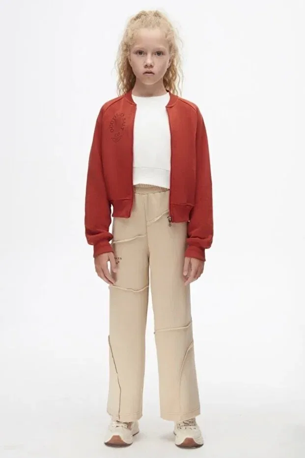 Детское платье-кардиган с принтом Ocotillo Zippered Cardigan Nk Kids, Tile