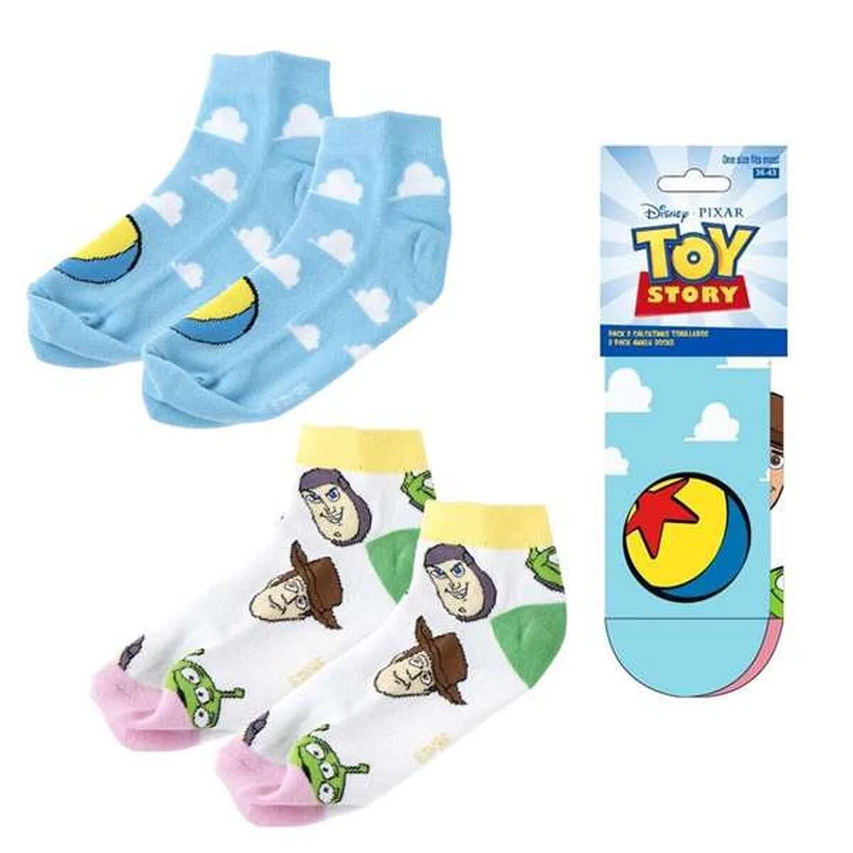 Детские носки с принтом Toy Story Disney, Bunt