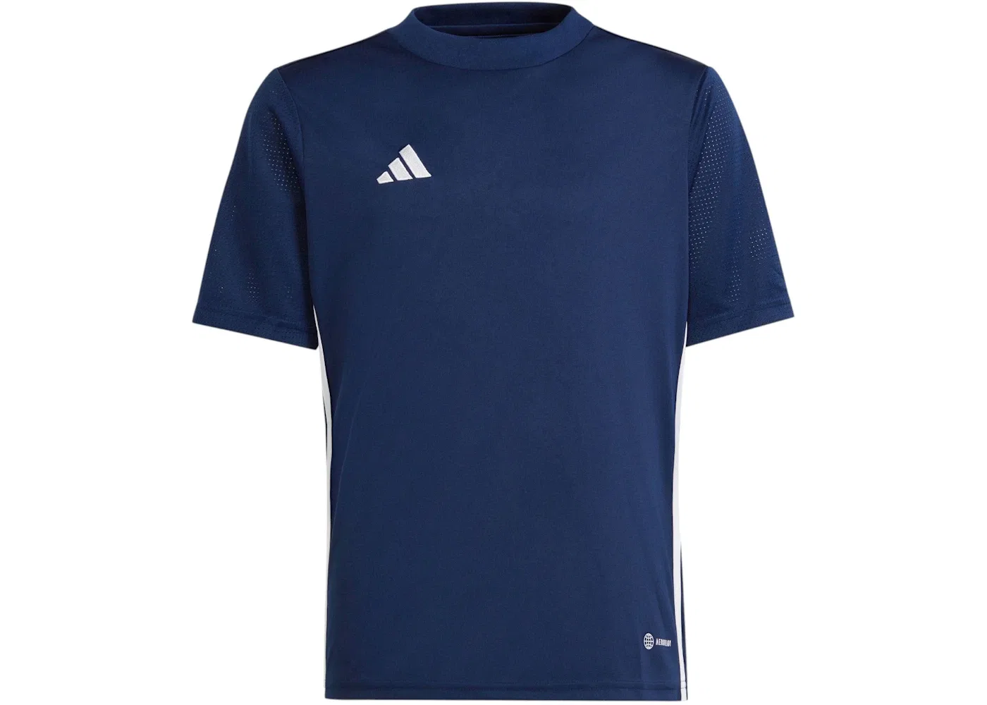 Детская футбольная футболка с длинным рукавом Jersey Adidas, Team Navy Blue/White