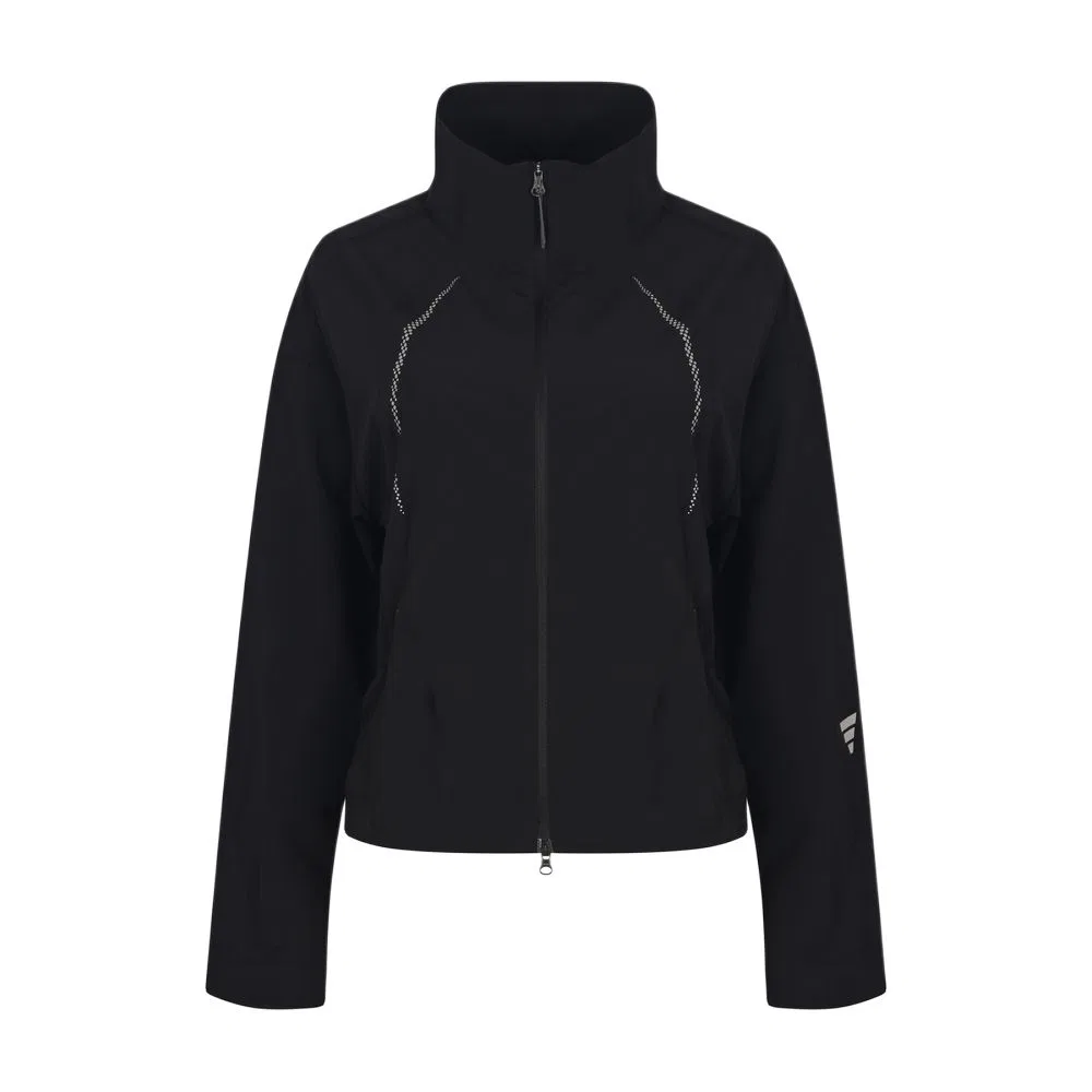 Женская куртка с воротником-стойкой FOS Adidas, Black