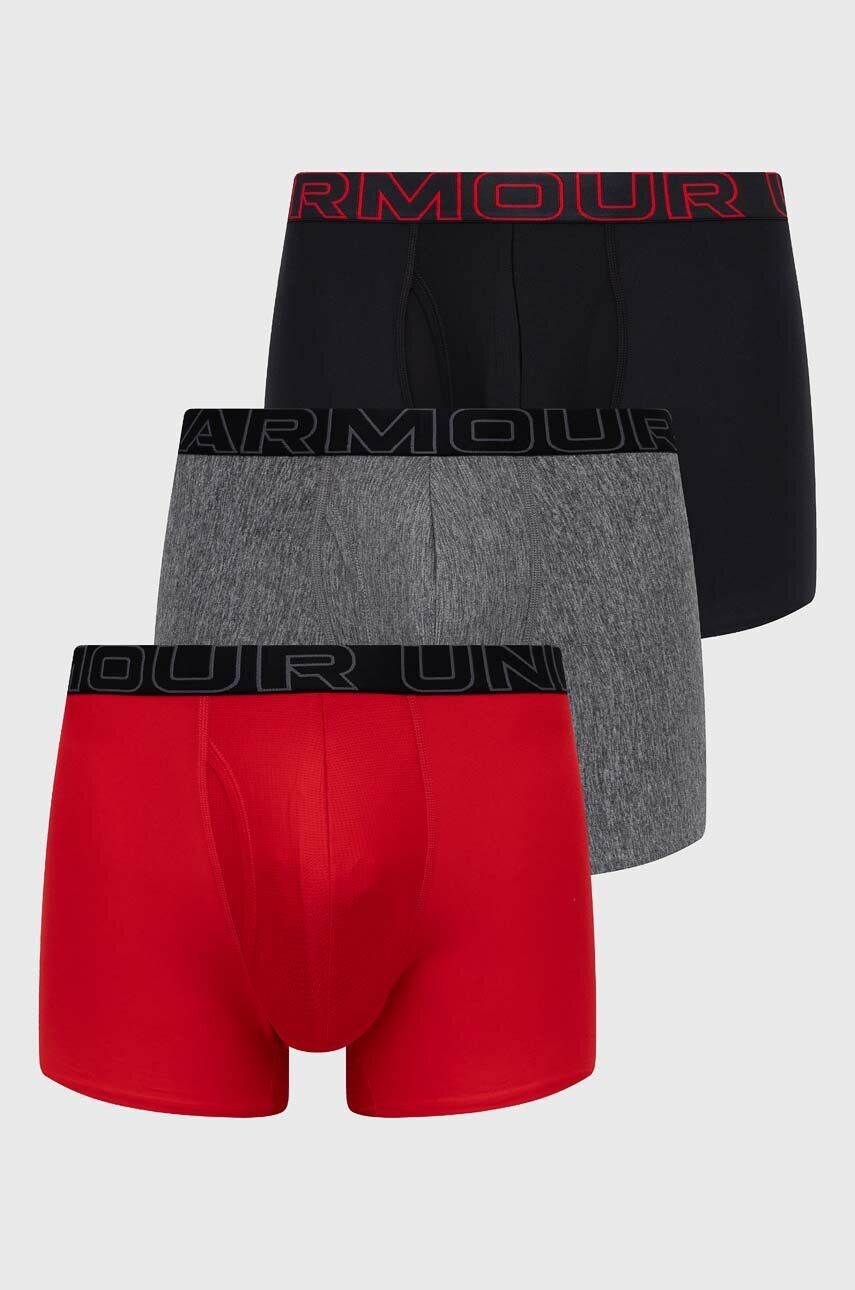 

Комплект боксеров Under Armour, 3 шт, красный