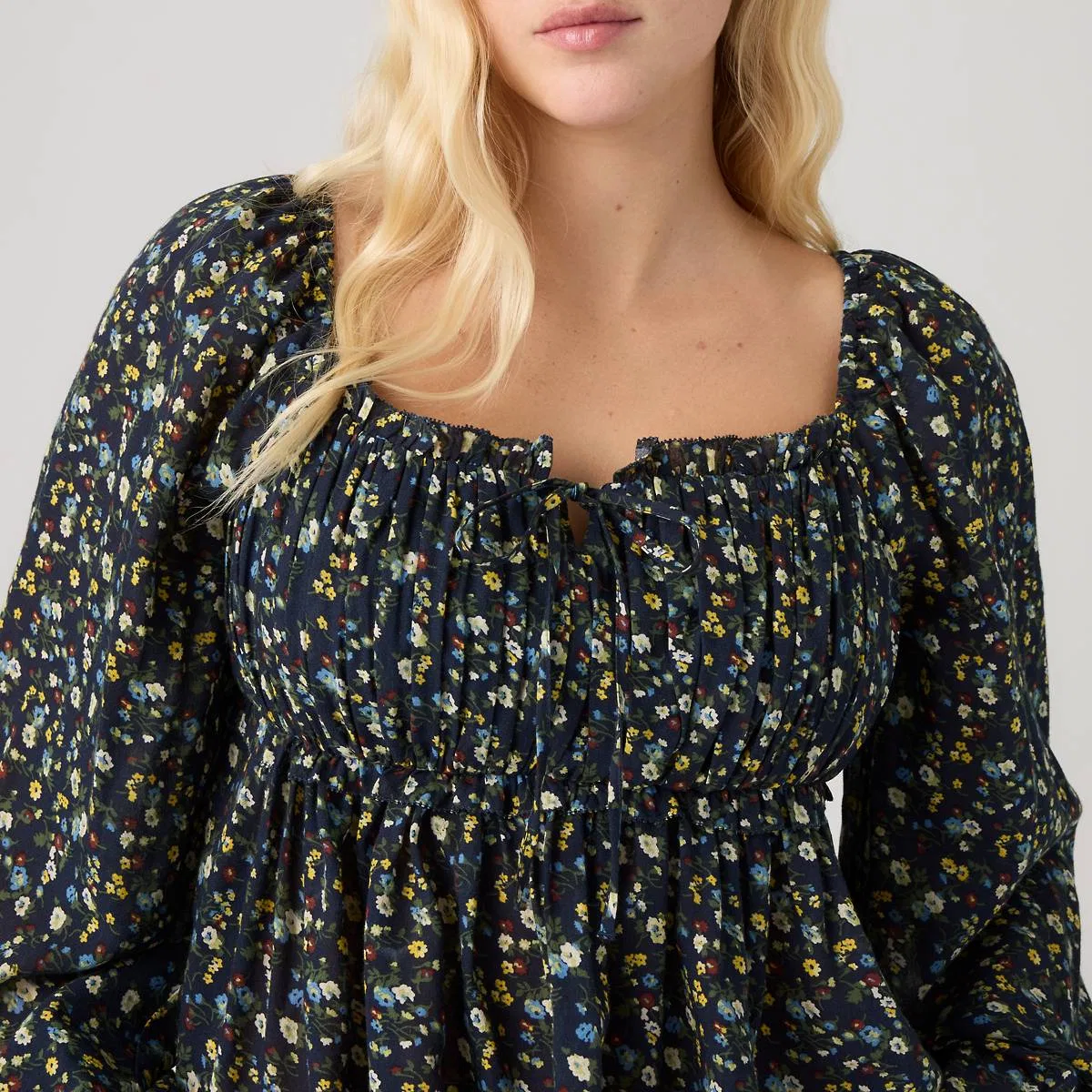 Блузка с длинными рукавами Oraya Levi's, Lexi Floral Navy Blazer - Multi-Color — фото 2