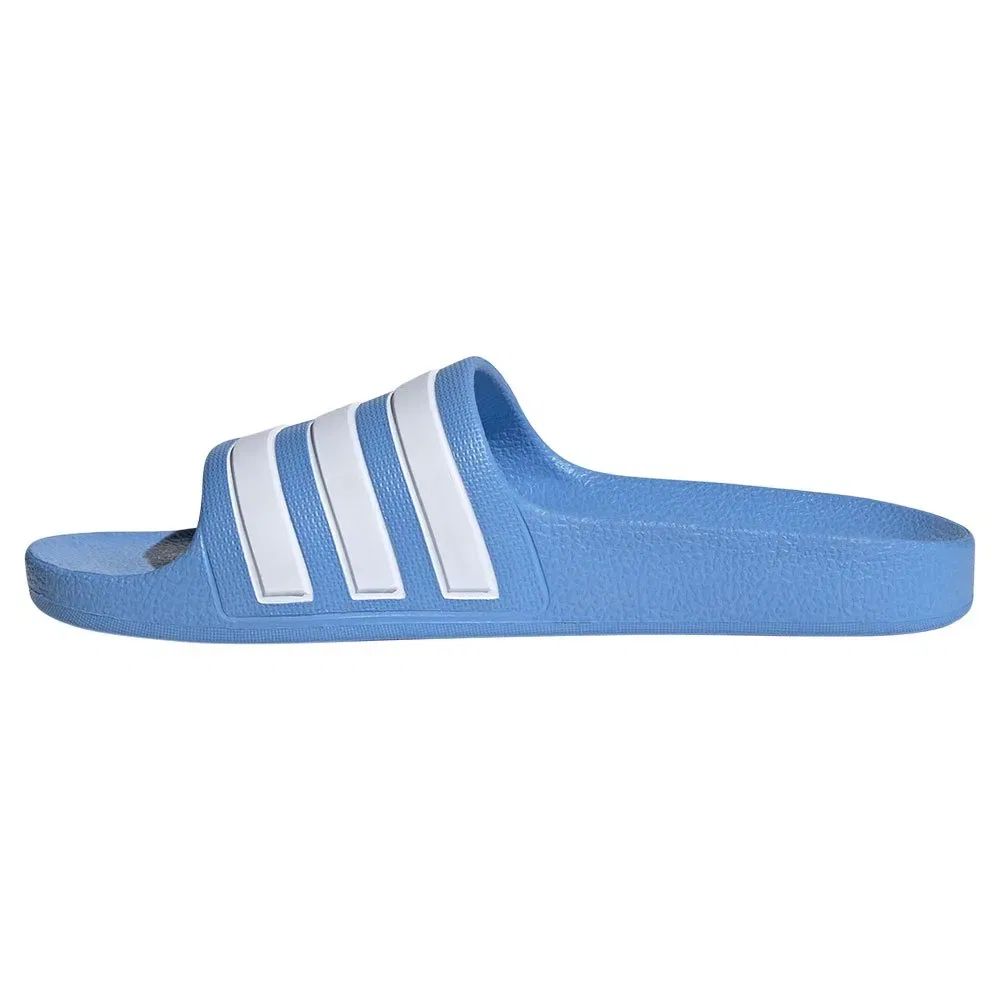 Сланцы Adilette Aqua Adidas, синий — фото 3