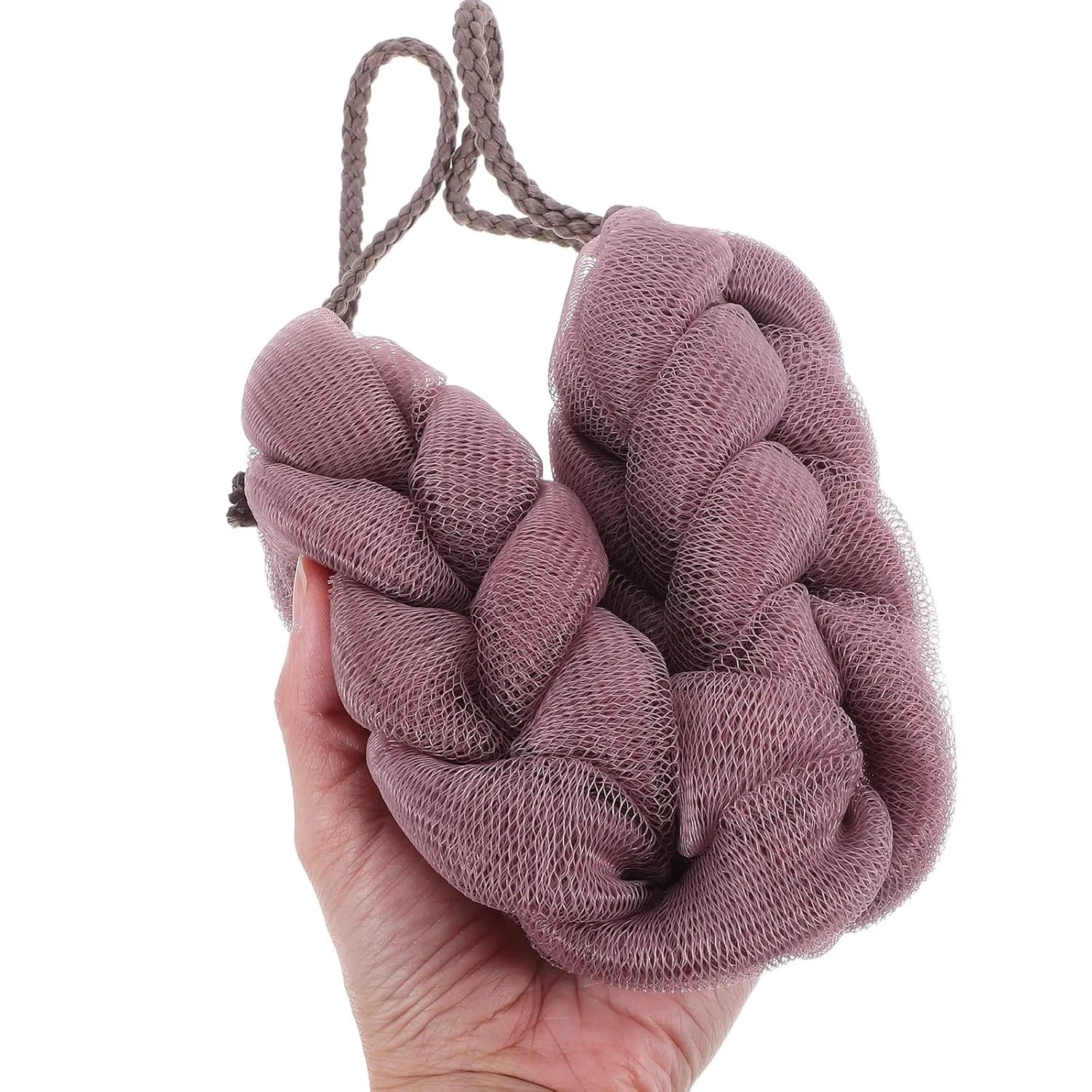 Эксфолирующая перчатка для спины из PE-пенки, Warmhm, 3 шт, 56x8x8 см — фото 4