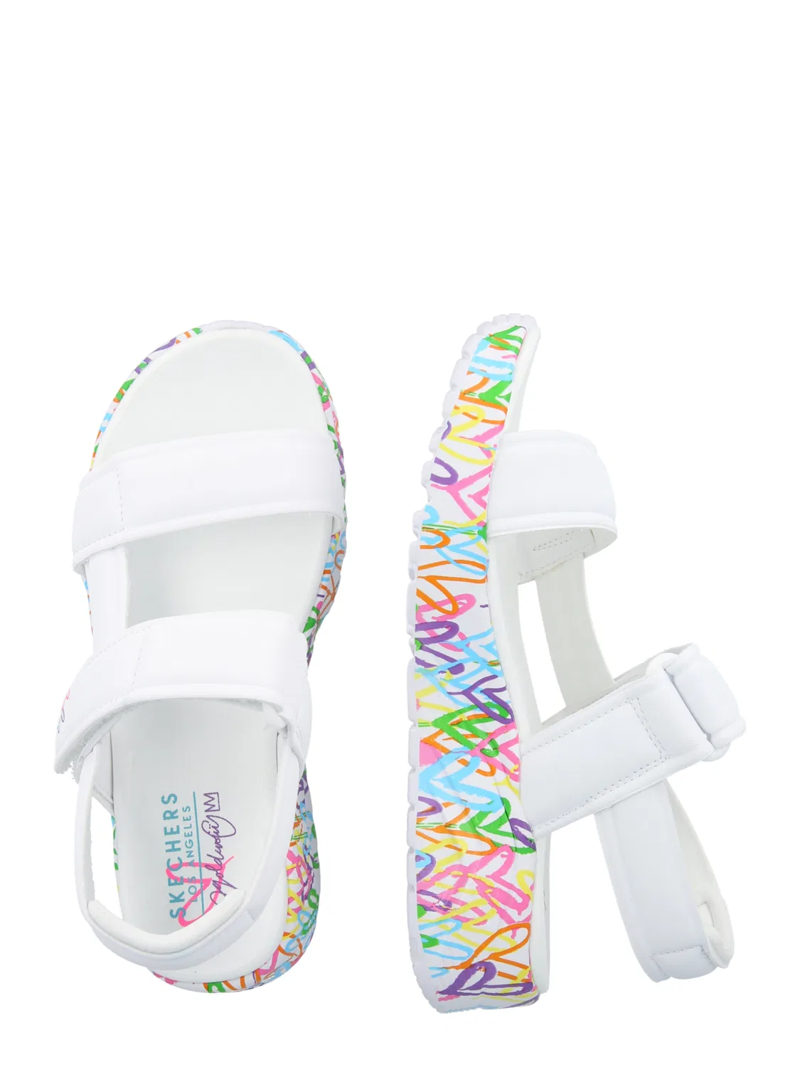 Сандалии Skechers Uno Sunny Love белого цвета — фото 2