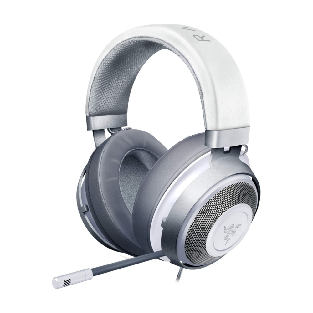 

Гарнитура игровая проводная Razer Kraken Mercury Edition, белый/серый